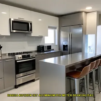 harga kitchen set aluminium per meter berkualitas